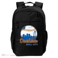 Durham Baseball Skyline Classic Bull City North Carolina Backpack thumb 0