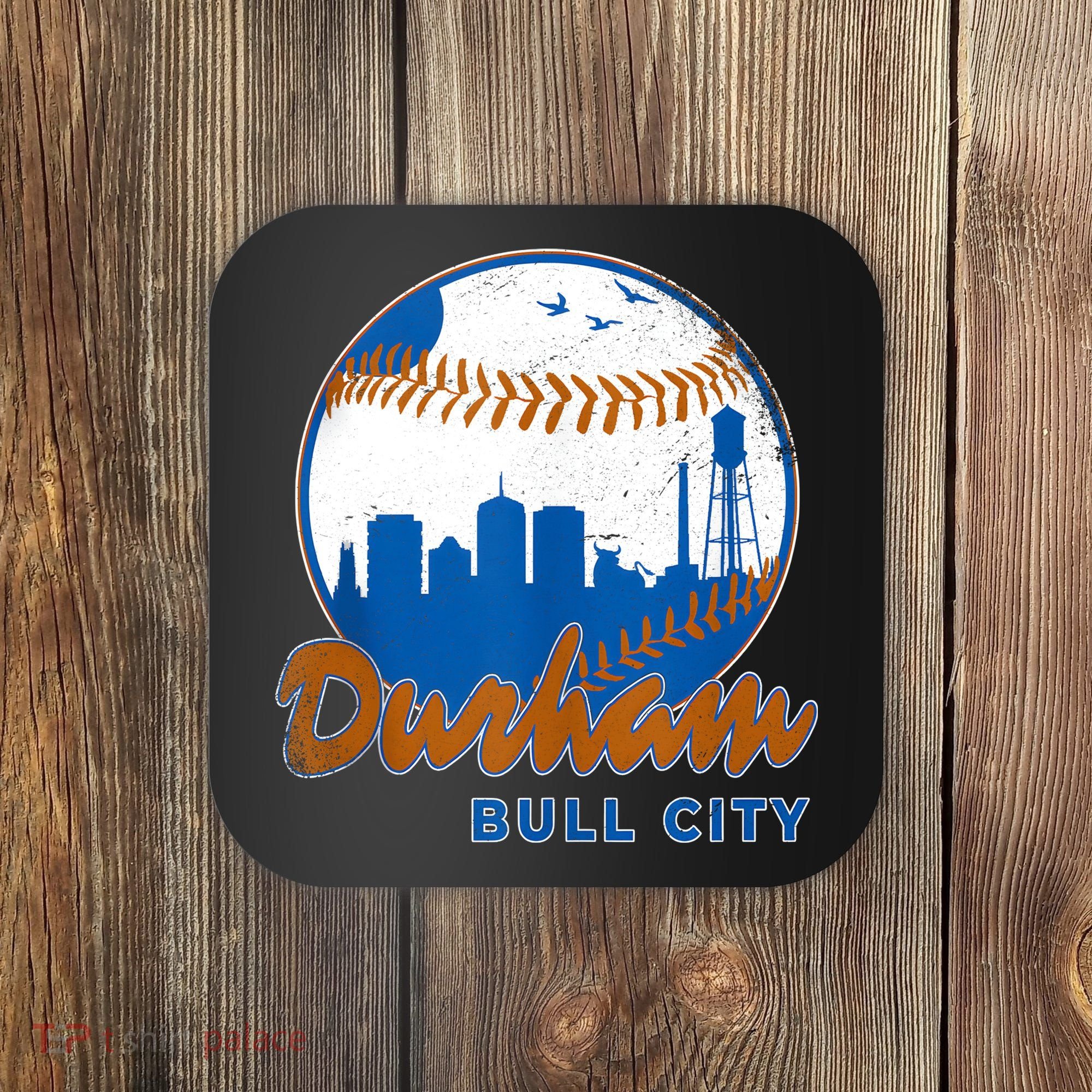 Durham Baseball Skyline Classic Bull City North Carolina Coaster
