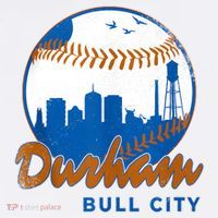 Durham Baseball Skyline Classic Bull City North Carolina Women's Hoodie thumb 2