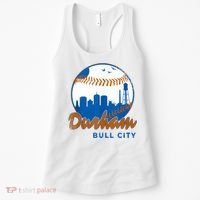 Durham Baseball Skyline Classic Bull City North Carolina Women's Tank Top thumb 0
