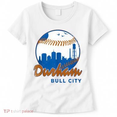 Durham Baseball Skyline Classic Bull City North Carolina Women's T-Shirt