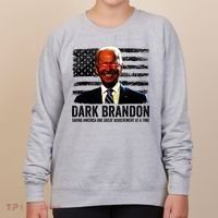 Dark Brandon Saving America Political USA Flag Women's Sweatshirt thumb 0