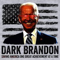 Dark Brandon Saving America Political USA Flag Women's Sweatshirt thumb 2
