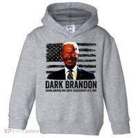 Dark Brandon Saving America Political USA Flag Toddler Hoodie thumb 0