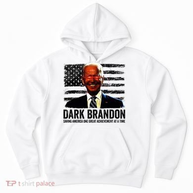 Dark Brandon Saving America Political USA Flag Hoodie
