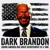 Dark Brandon Saving America Political USA Flag Women's Tank Top thumb 5