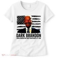 Dark Brandon Saving America Political USA Flag Women's T-Shirt thumb 0