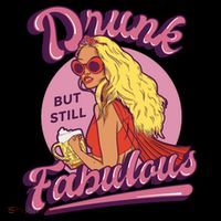 Drunk But Still Fabulous Tote Bag thumb 4