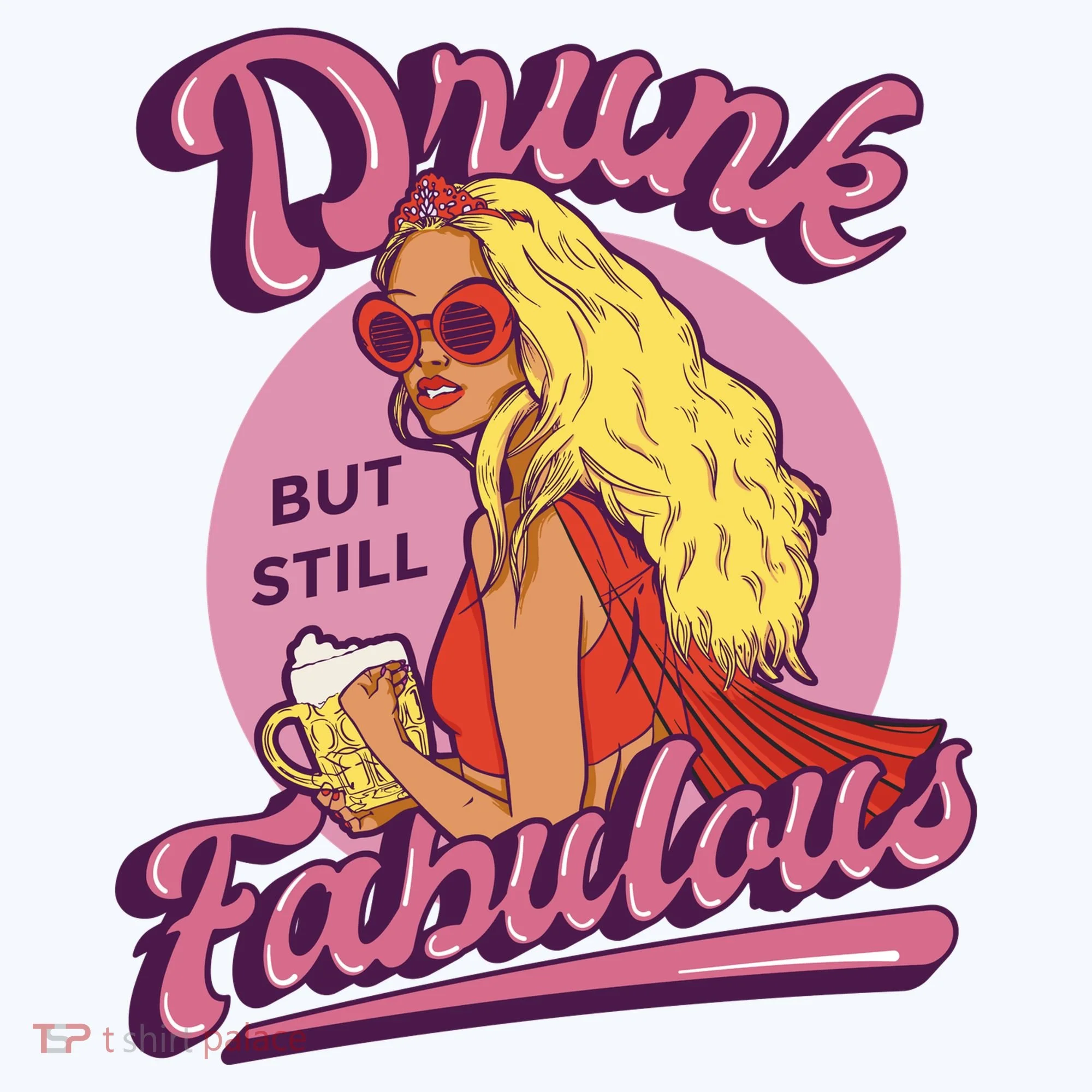 Drunk But Still Fabulous Doggie Tank