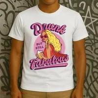 Drunk But Still Fabulous T-Shirt thumb 3