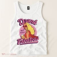 Drunk But Still Fabulous Tank Top thumb 2