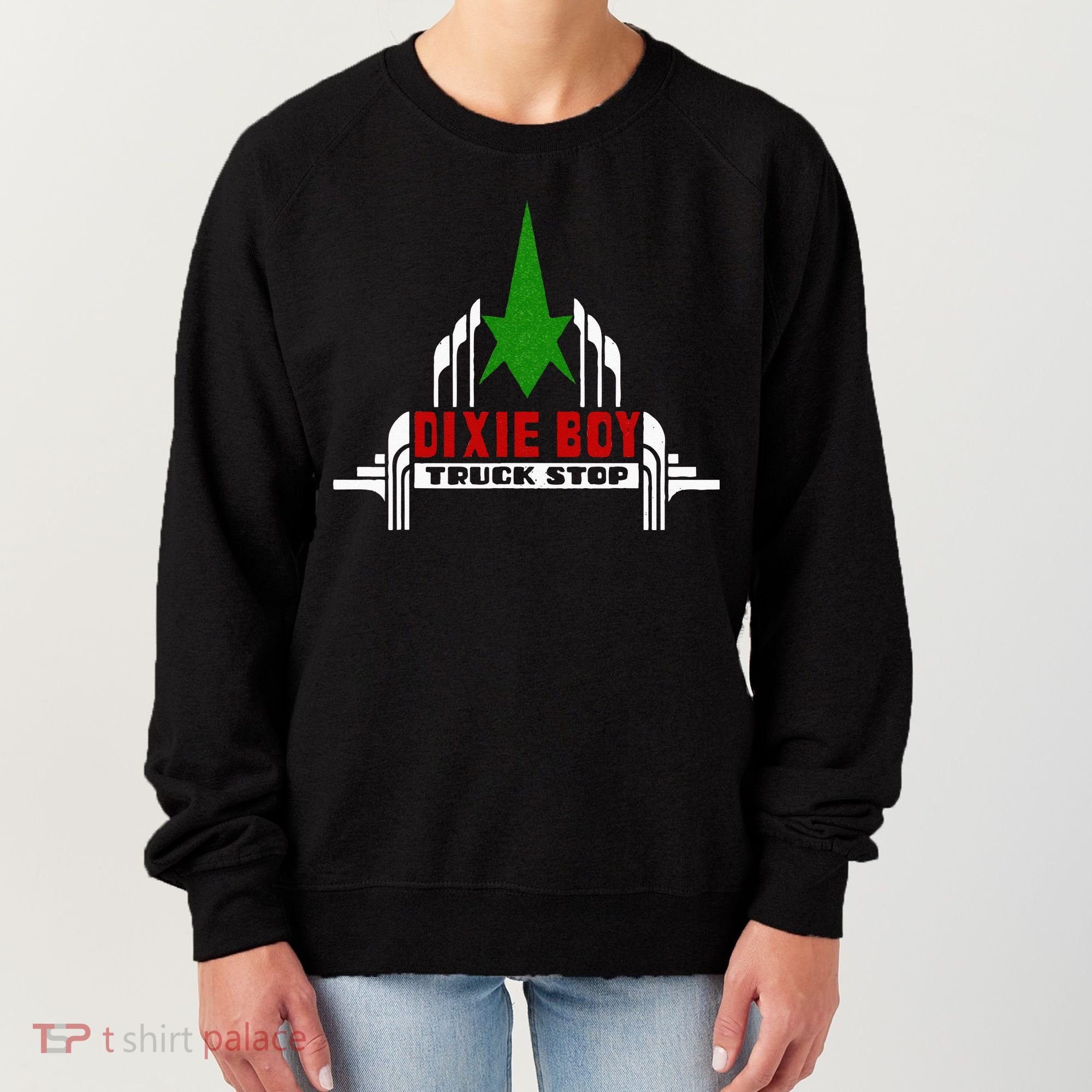 Dixie Boy Truck Stop Maximum Funny Overdrive Women's Sweatshirt