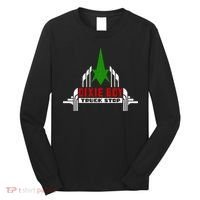 Dixie Boy Truck Stop Maximum Funny Overdrive Long Sleeve Shirt thumb 0