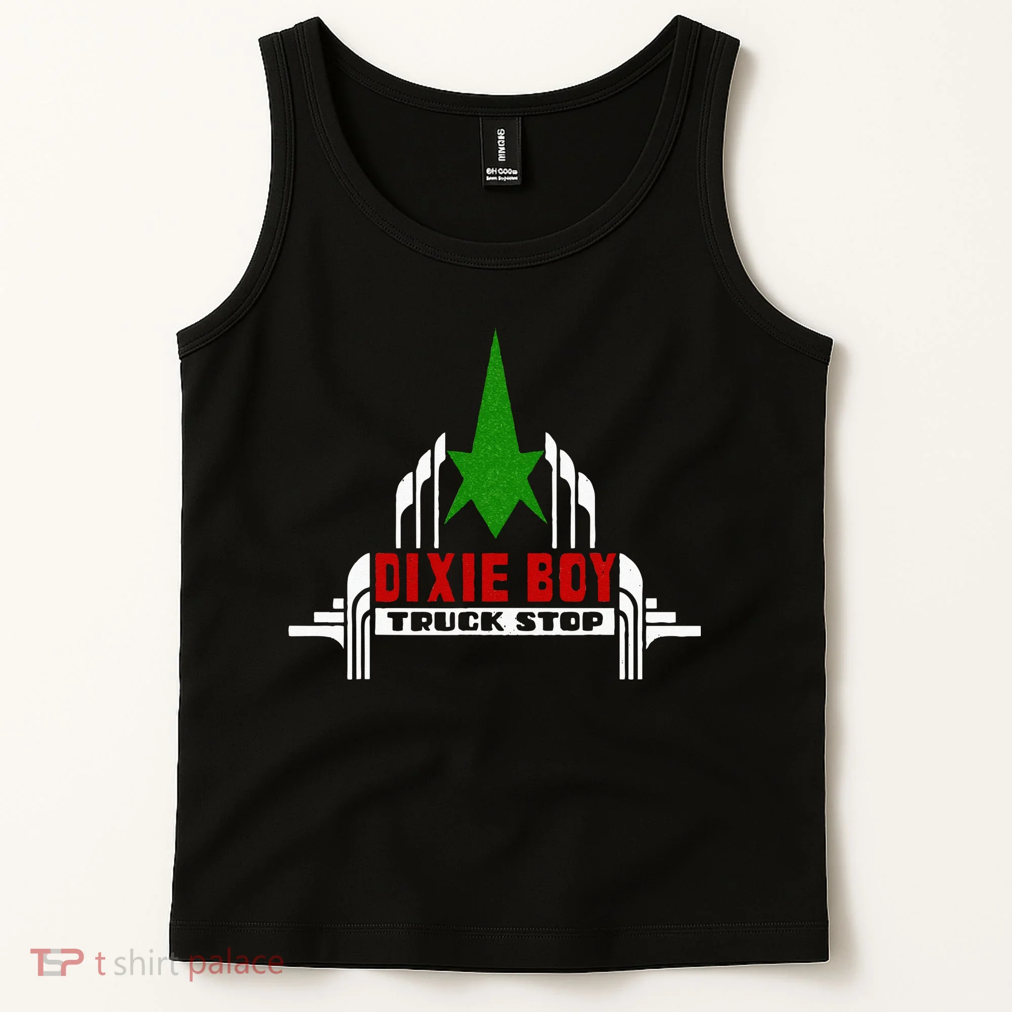 Dixie Boy Truck Stop Maximum Funny Overdrive Tank Top