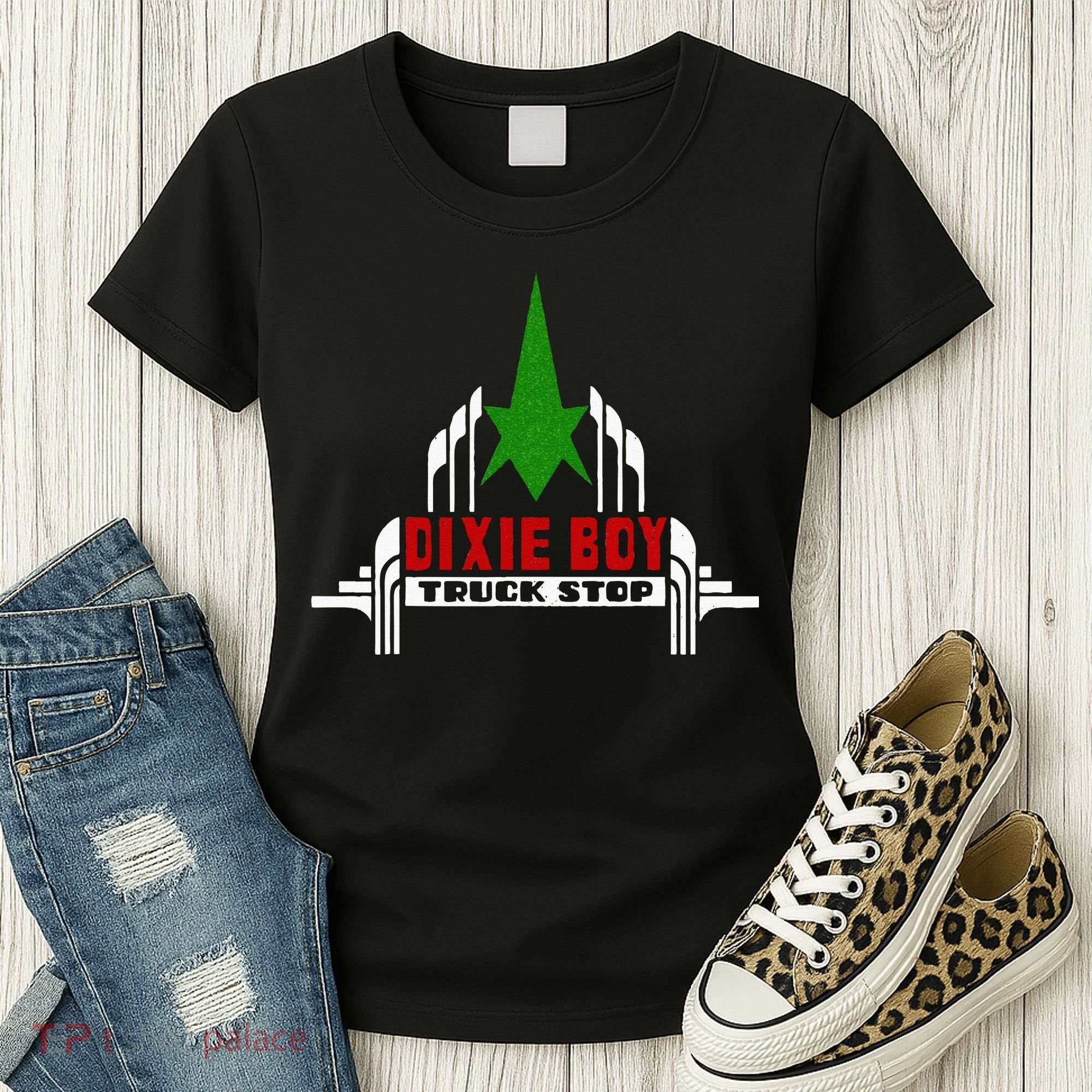 Dixie Boy Truck Stop Maximum Funny Overdrive Women's T-Shirt