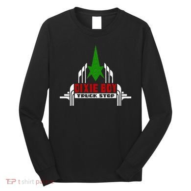 Dixie Boy Truck Stop Maximum Funny Overdrive Long Sleeve Shirt