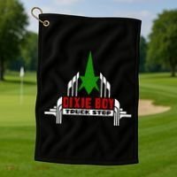 Dixie Boy Truck Stop Maximum Funny Overdrive Golf Towel thumb 1