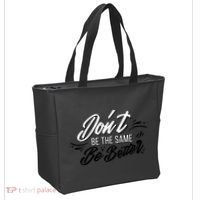 Don't Be The Same Be Better Inspiration Quote Tote Bag thumb 2