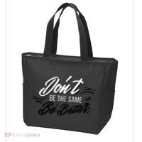 Don't Be The Same Be Better Inspiration Quote Tote Bag thumb 3