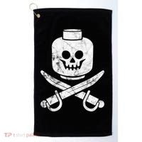 Dead Bricks Tell No Tales Golf Towel thumb 0