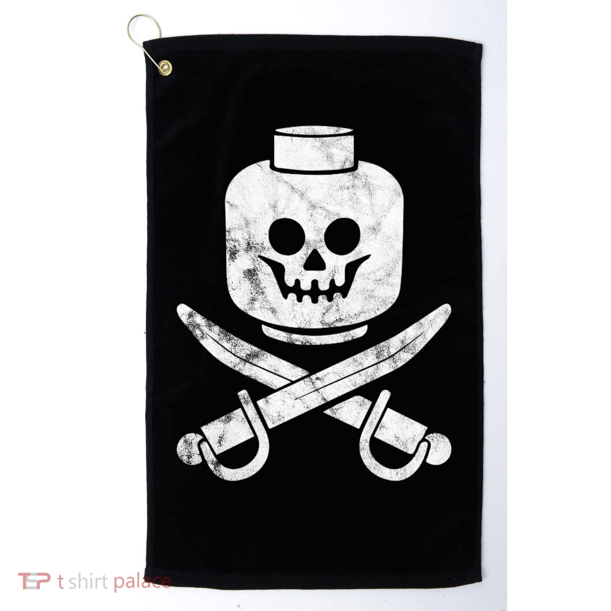 Dead Bricks Tell No Tales Golf Towel
