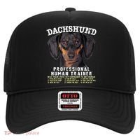 Dachshund Black Tan Professional Human Trainer Cute Dog Hat thumb 0
