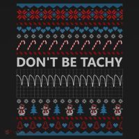 DonT Be Tachy Ugly Christmas Sweater Funny Gift Cute Gift Backpack thumb 2