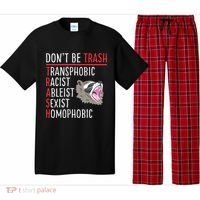 Don't Be Trash Funny Racoon Pajama Set thumb 0