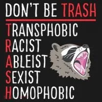 Don't Be Trash Funny Racoon Toddler Hoodie thumb 2