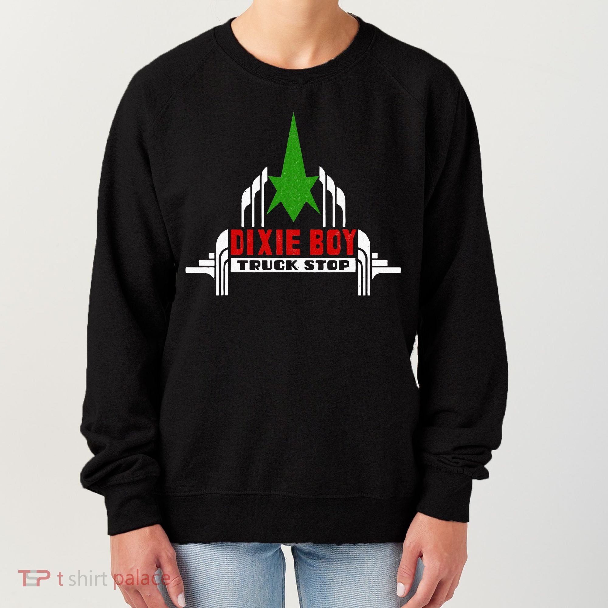 Dixie Boy Truck Stop Maximum Funny Overdrive Women's Sweatshirt
