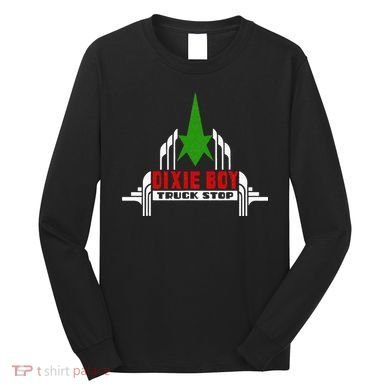 Dixie Boy Truck Stop Maximum Funny Overdrive Long Sleeve Shirt