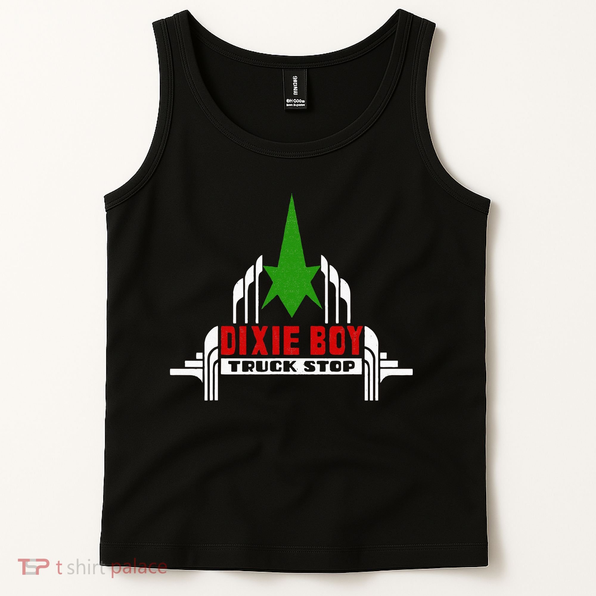 Dixie Boy Truck Stop Maximum Funny Overdrive Tank Top