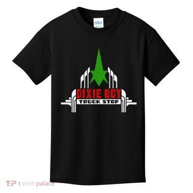 Dixie Boy Truck Stop Maximum Funny Overdrive Kids T-Shirt
