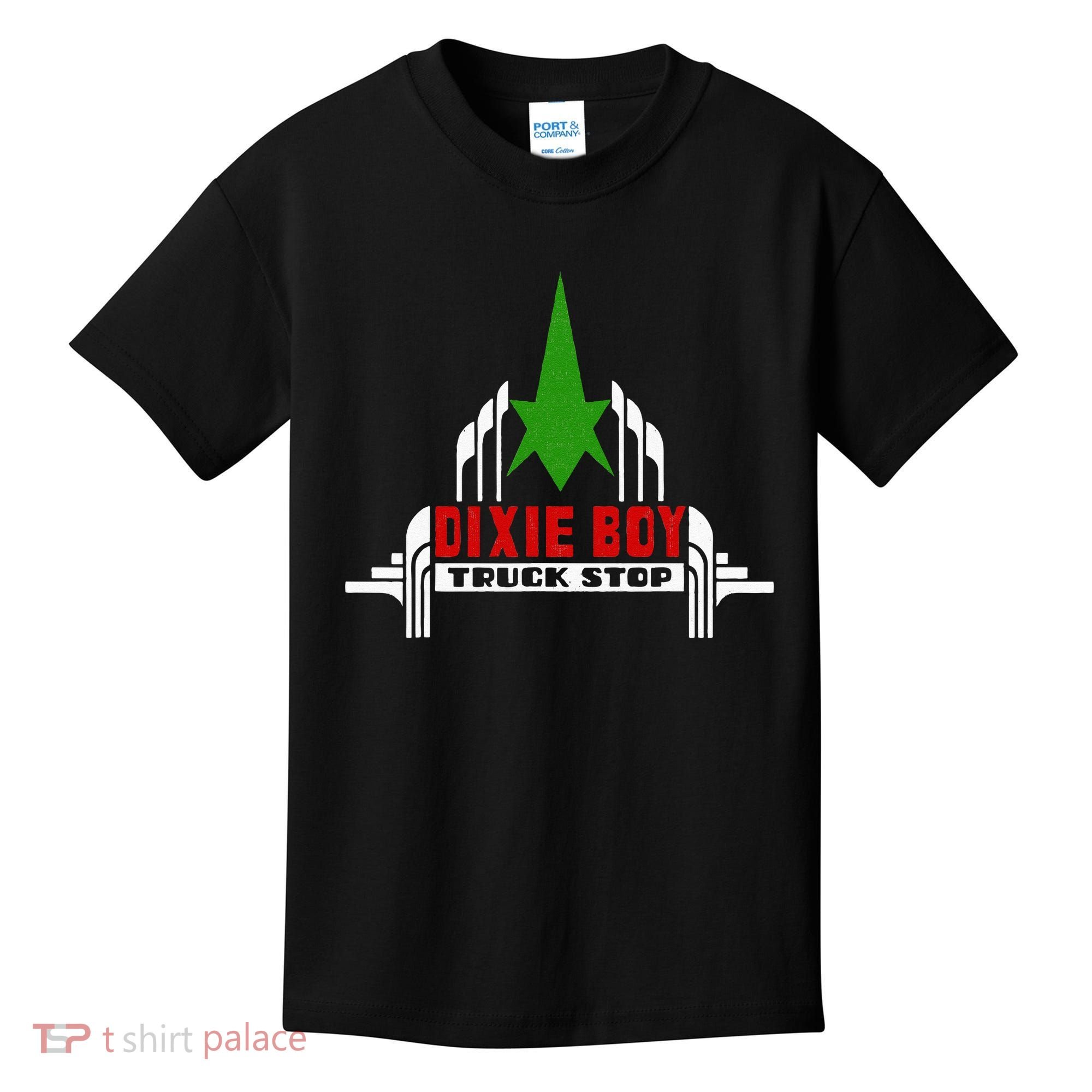 Dixie Boy Truck Stop Maximum Funny Overdrive Kids T-Shirt