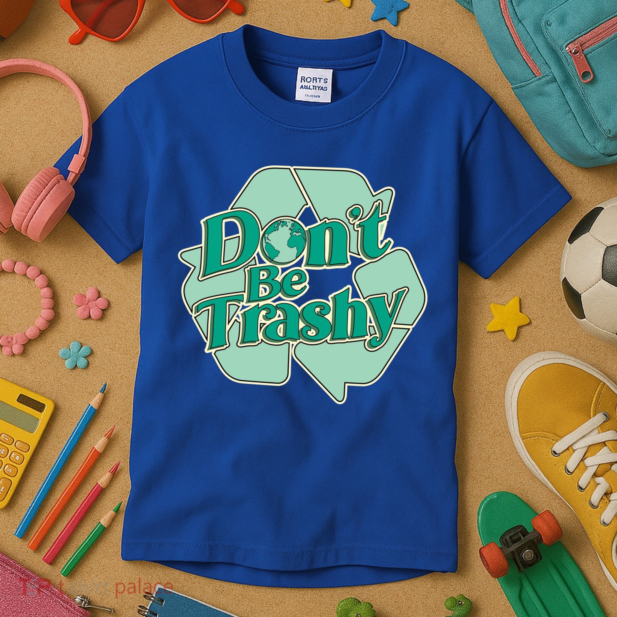 Don't Be Trashy Cool Gift Kids T-Shirt
