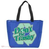 Don't Be Trashy Cool Gift Tote Bag thumb 0