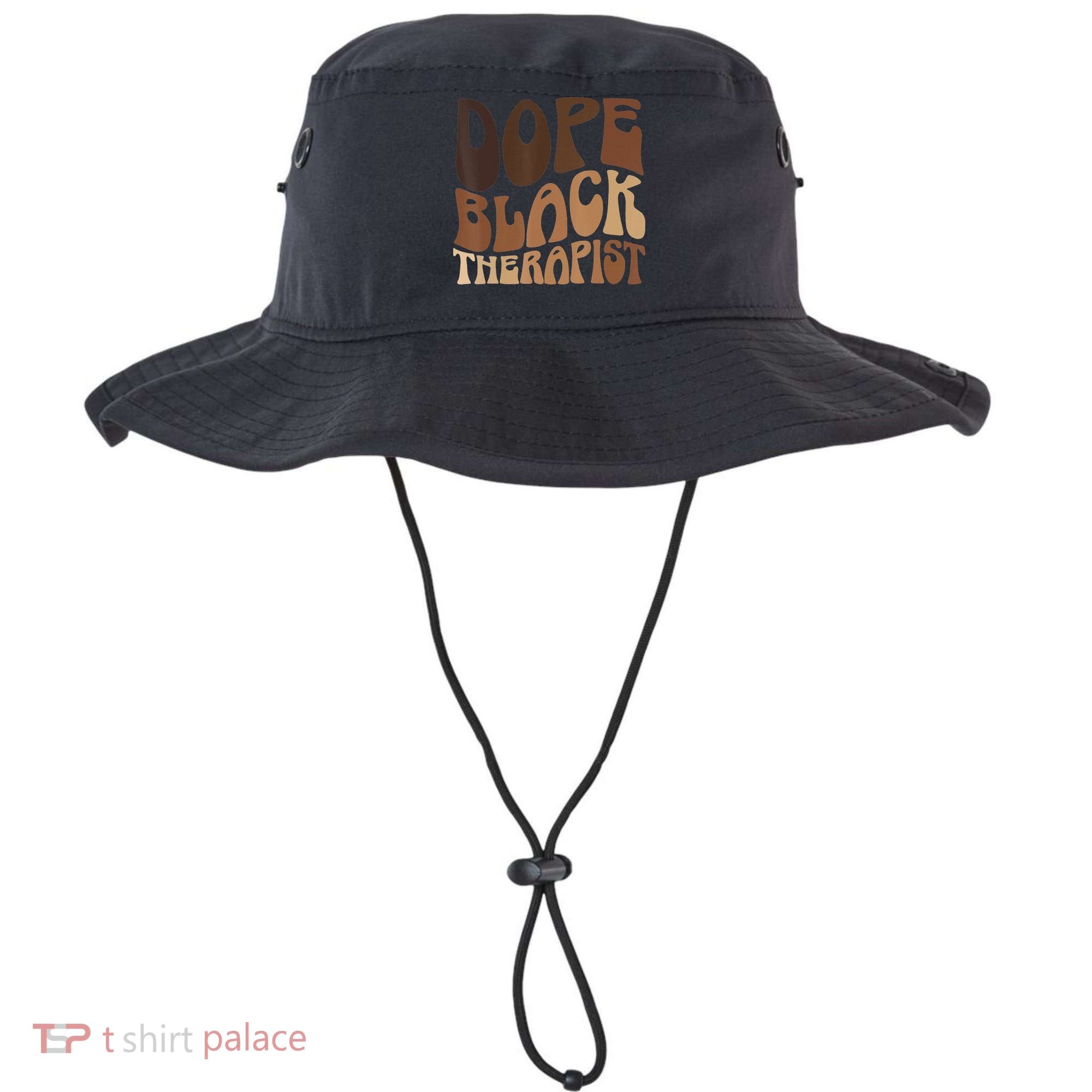 Dope Black Therapist Black Pride Afrocentric Melanin Bucket Hat