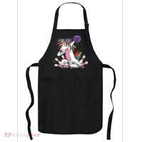 Dabbing Bowling Unicorn for Bowling Team Birthday Apron thumb 0
