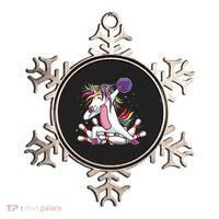 Dabbing Bowling Unicorn for Bowling Team Birthday Ornament thumb 0