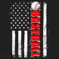 Distressed Baseball USA American Flag Tumbler thumb 3
