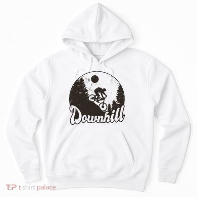 Downhill Biking Vintage Hoodie