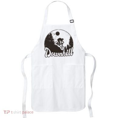 Downhill Biking Vintage Apron