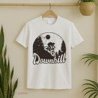 Downhill Biking Vintage T-Shirt thumb 2