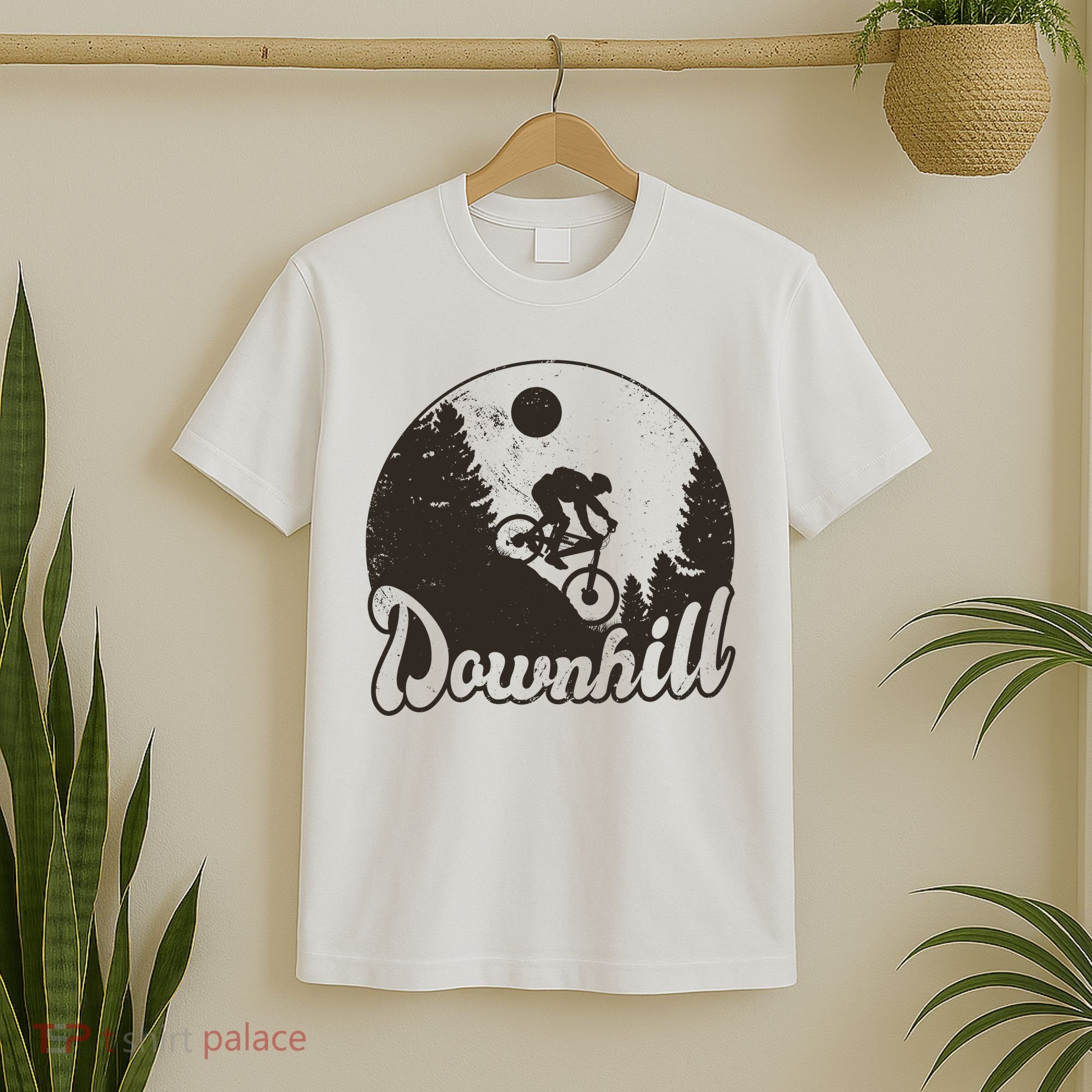 Downhill Biking Vintage T-Shirt