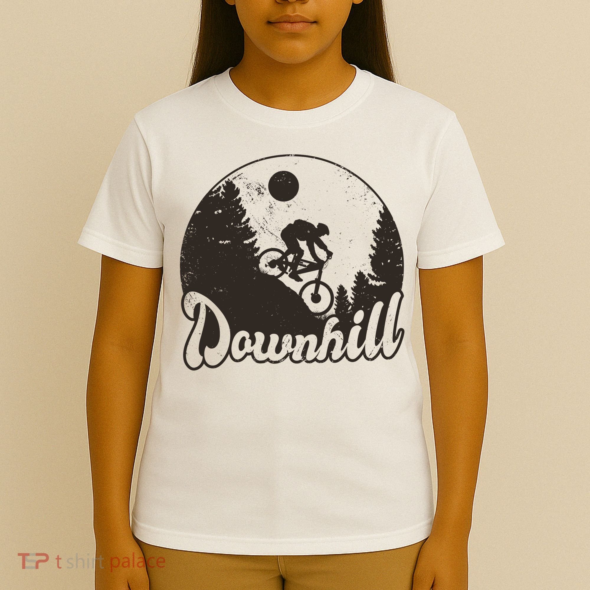 Downhill Biking Vintage T-Shirt