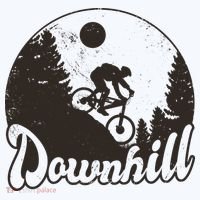 Downhill Biking Vintage Button thumb 1