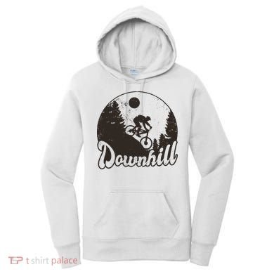 Downhill Biking Vintage Women's Hoodie
