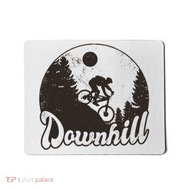 Downhill Biking Vintage Mousepad