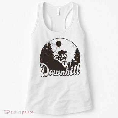 Downhill Biking Vintage Women's Tank Top