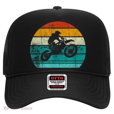 Dirt Bikes Vintage Gift Motocross Motorcycle Retro Hat